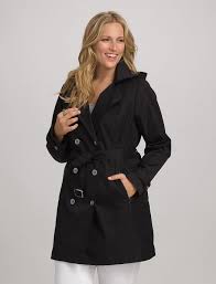 Roz Ali Hooded Trench Con Imagenes Como Vestir Verano