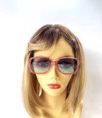 80s Rose Eye Glasses