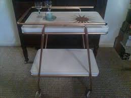Cosco Vintage Bar Cart Card Table Redo Vintage Bar Carts Living Room Chairs