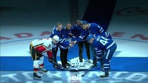 The best toronto maple leafs coverage from star columnists and reporters. Toronto Argonauts Drop Ceremonial First Puck Before Maple Leafs Flames Game Youtube