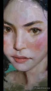 Shake things up a little, here's a close up.#drawing #portrait #painting  #paintingtimelapse #portraitpainting #oilpainting #fineart #timelapse