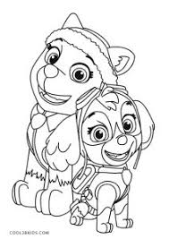 Paw patrol everest coloring pages. Free Printable Paw Patrol Coloring Pages For Kids