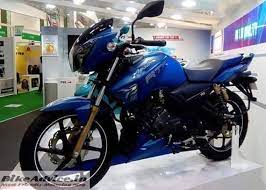 Tvs apache rtr 160 4v price in bangladesh. New Matte Blue Coloured Apache 160 Spotted At A Dealership