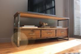 Et1 Jpg Reclaimed Wood Media Console Wood Media Console Industrial Media Console