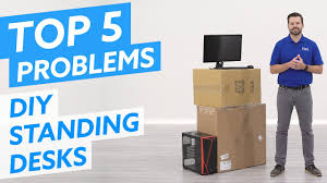 The height of the desk can be adjusted by switching out. Top 5 Problems With Diy Standing Desks In 2021
