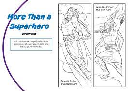 Stations of the cross coloring pages 4 jesus meets his mother. More Than A Superhero