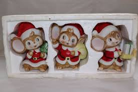 Check spelling or type a new query. Vintage Homco Christmas Mice Set Of 3 Holiday Decor Santa Home Interior 1980s Festive Mouse Ceramic Figurine Christmas Mouse Christmas Figurines Vintage Christmas Decorations
