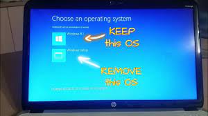 Delete Or Uninstall Unwanted Operating System From Multi Boot System Youtube