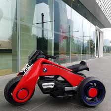 Children S Electric Motorcycle Dual Drive Tricycle 1 7 Charging Toy Car Can Ride On Toy Cars For Kids Electric Motorcycle Toy Car