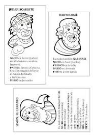 Biografia De Los 12 Apostoles De Jesus Resumida Cartas Biograficas De Los Doce Apostoles Catequesis Biblia Para Ninos Escuela Dominical Para Ninos