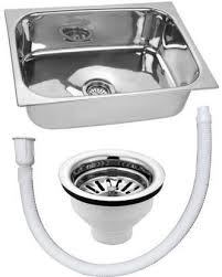 Velg blant mange lignende scener. Crocodile 304 Grade Stainless Steel Single Bowl Kitchen Sink 24 X 18 X 9 Inches Buy Online In Bahamas At Bahamas Desertcart Com Productid 209552037