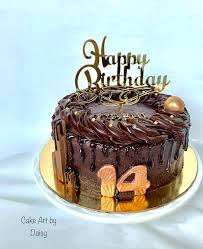 Chocolate birthday cake decoration birthday month happy birthday me male birthday cakes chocolate drip cake birthday birthday cake celebrate your prince or princess with these darling cookies that are sure to delight kids of all ages! Happy 14th Birthday Yashi Double Cake Art By Daisy Facebook
