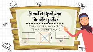 Keempat sudutnya siku siku mempunyai 2 simetri lipat dan 2 simetri putar. Simetri Lipat Dan Simetri Putar Matematika Tema 7 Subtema 2 Kelas 3 Sd Youtube