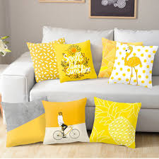 Guarda la selezione di cuscini divano da benasciutticasa! Cuscino Geometrico In Poliestere Cuscino Decorativo Ananas Giallo Cuscino Decorativo Per Divano Cuscino Stampato Fai Da Te Cuscino Per Sedia Cuscino Aliexpress