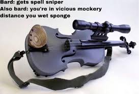 When The Bard Gets Spell Sniper Dndmemes