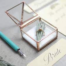 Stained Glass Wedding Ring Box Ring Holder Ring Dish Ring Etsy Cincin Tunangan Berlian Cincin Etsy