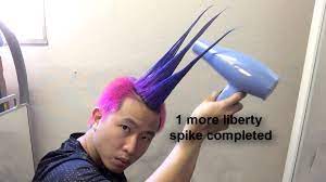 Https Www Youtube Com Watch V Kmwahsxueeg Feature Share Crazy Hair Day At School Crazy Hair Days Liberty Spikes