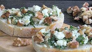 Bruschetta Mit Rucola Und Schafkase Von Beebie Chefkoch Rezept In 2020 Bruschetta Rezepte Rucola