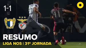 Famalicao 1 1 Benfica Resumo Sport Tv Youtube