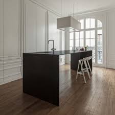 Steps away from this lovely kitchen, is a beautiful sun. Slim Kitchen Island Installed At Home 10 By I29