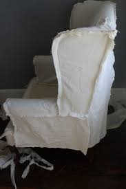 How To Sew A Slipcover For A Wingback Chair Slipcovers For Chairs Slipcovers Upholstery Diy