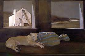 New fine art offset lithographs featuring the paintings of andrew wyeth. Maria Fernanda Jaua On Twitter Andrew Wyeth Https T Co Velic8f1d5 Night Sleeper 1979 Ides Of March 1974 Master Bedroom 1965 Viernesdearte