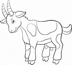 Top 15 preschool coloring pages: Free Goat Coloring Pages Novocom Top
