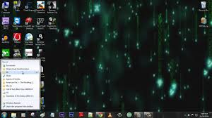 matrix rain drops on your desktop