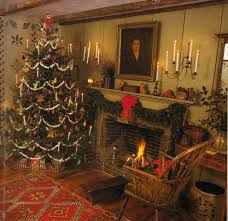 The History Of Trimming The Tree Storyboard Primitive Christmas Tree Primitive Christmas Victorian Christmas