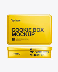 Metal Cookie Box Mockup Download Template Mockup And Free