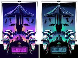 9 things you (probably) didn't know about beetlejuice! The Blot Says Nycc 2018 Exclusive Jurassic Park Beetlejuice Predator 2 Screen Prints By Matt Ferguson X Bottleneck Gallery