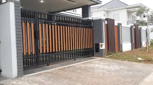 Dijamin bikin tetangga bakal iri. 40 Spectacular Front Gate Ideas And Designs Renoguide Australian Renovation Ideas And Inspiration Front Gate Design House Gate Design Gate Design