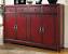 Rustic Gray Painted Cabinets