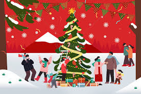 Gambar untuk mewarnai tema natal yang mewarnai gambar berikan hari ini berjumlah 8 buah yang berisi berbagai gambar kartun dengan tema perayaan natal. Ilustrasi Tema Kartun Natal Gambar Unduh Gratis Ilustrasi 401660926 Format Gambar Psd Lovepik Com