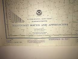 Nantucket Sound Marthas Vineyard Cape Cod Nautical Chart