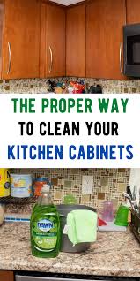 How You Should Clean Your Kitchen Cabinets In 2020 Cleaning Cleaning Techniques Household Cleaning Tips