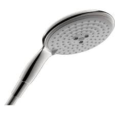 Hansgrohe 3 Spray 5 9 In Single Wall Mount Handheld Rain Shower Head In Chrome 28518001 The Home Depot Hansgrohe Hansgrohe Raindance Polished Nickel