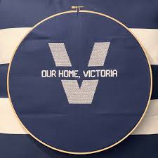 Well if that is the case, why would they spend $450.000 on a logo that doesn't need to be changed ?? Fo Our Home Victoria Adapted From Logo Added To Melbourne Storm 2020 Nrl Jersey Self Drafted Using Excel Crossstitch