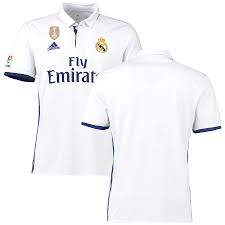 Find adidas real madrid long sleeve home jersey 2016/17 fifa and more at collectors.com. Real Madrid Adidas 2016 17 Fifa Club World Cup Champions Patch Home Replica Jersey White