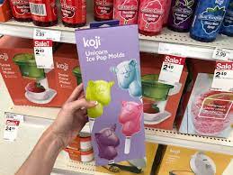 The sturdy design won't tip over in the freezer, either. Koji Unicorn Ice Pop Molds Just 9 74 On Target Com
