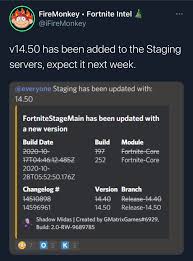 393 likes · 8 talking about this. V14 50 Coming Next Week According To Ifiremonkey Fortniteleaks