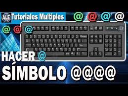 Coloque el cursor donde deseas ingresar el símbolo de la arroba (@). Como Hacer Arroba En Laptop Y Pc Poner Arroba En La Computadora Youtube En 2021 Como Poner Arroba Informatica Y Computacion Computadora