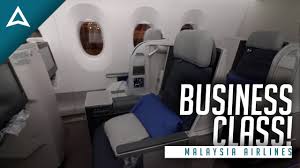 One elegant cabin class to accommodate both business and pleasure. Business Class Malaysia Airlines A359 Airbus A350 900 Review Anak Kampung Naik Katebang Youtube