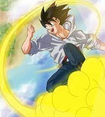 筋斗雲に乗る悟空 dragon ball z anime goku