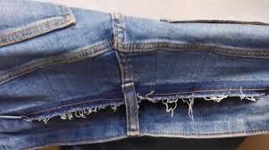 как сделать джинсы на размер меньше в домашних условиях Kak Ushit Razmer Dzhinsy V Talii V Domashnih Usloviyah Poetapno