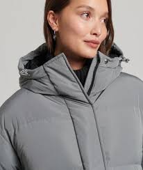 Long Puffer Coat Hooded Frost Free Long Line Jacket Peak Performance Frost  Oversized Down Jacket Womens