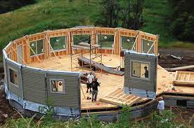 Custom round and modern panelized homes that change the way you live. Round Prefabricated Homes Google Search Round Homes Building A House Yurt Home