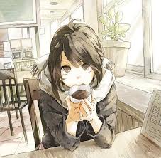 Falling In Love At A Coffee Shop Anime Art Girl Anime Art Anime Drawings