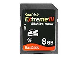 Sandisk extreme pro sdxc/sdhc memory card 256gb/128gb/64gb/32gb sd speed class: Sandisk 8gb Extreme Iii Class 6 Sdhc Card 30mb S Pack 25 Pcs