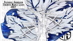 After taking three games to two series lead on the strong play of goaltender frederik andersen, the ducks lost the final two games of the series, including game 7 on home ice. Maple Leafs Goalie Frederik Andersen Unveils Awesome New Mask Article Bardown